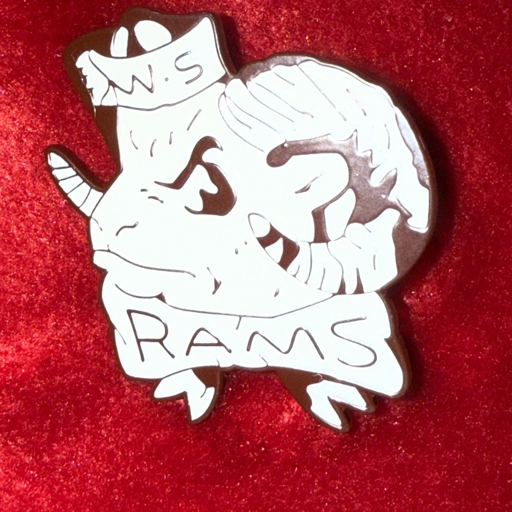 WSSU Rams Enamel Pin